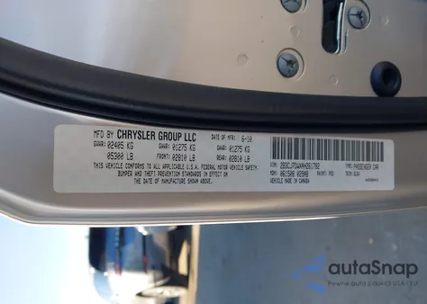 2010 Dodge Challenger Srt8 from USA, damaged, VIN 2B3CJ7DWXAH261782